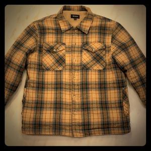 Men’s Brixton ShirtJac with Sherpa Fleece Lining